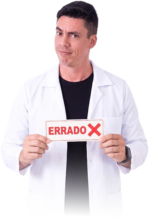 Prof. Gusta — Não faça isso